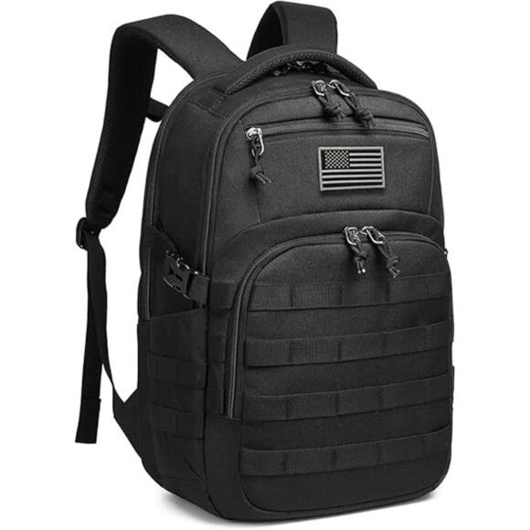 Military tactical backpack, backpack for men black small tactical - Picture 14 of 14